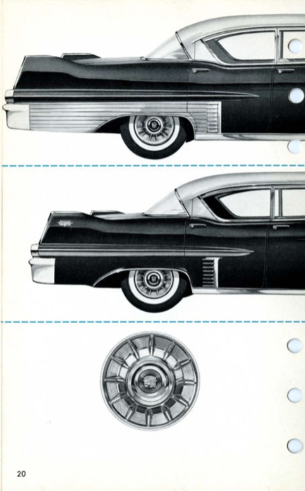 1957 Cadillac Salesmans Data Book Page 74